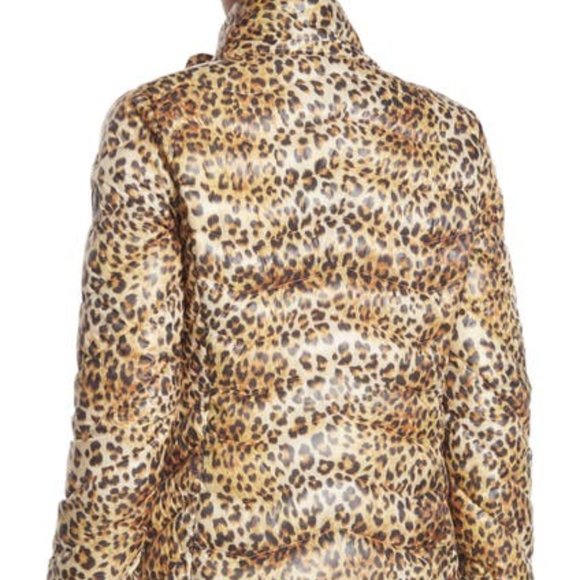NOIZE Lightweight Cheetah Puffer Jacket XL - Picture 5 of 5